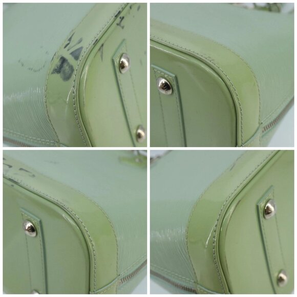 LOUIS VUITTON Epi Electric Alma PM Hand Bag Amand - Picture 16 of 16